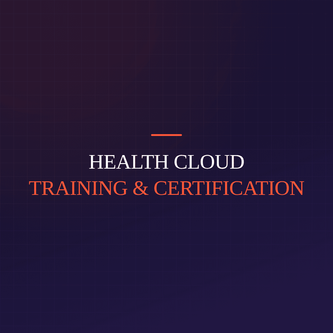 Health Cloud Training & Certification