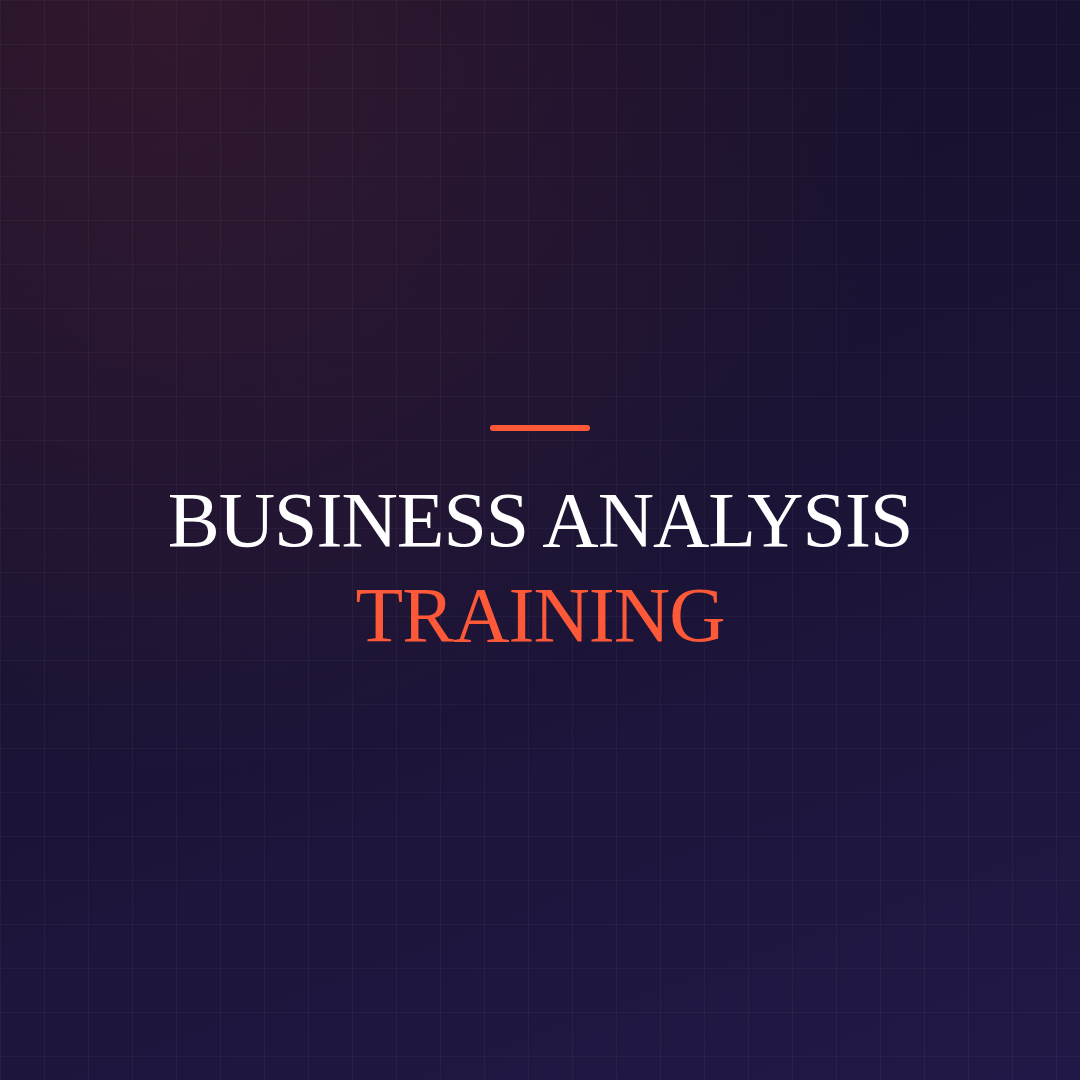 Business Analysis Training